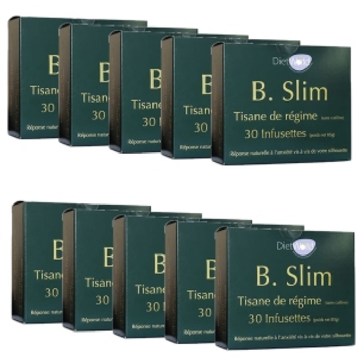 Tisane B-SLIM - Lot de 10 - DIET WORLD - Achat au meilleur prix - Pharmacie  en ligne