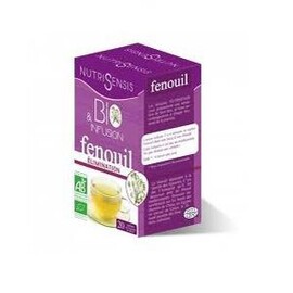 Tisane Fenouil Bio, elimination - 20 sachets - divers - Nutrisensis -137180