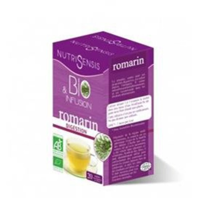 Photo de Tisane romarin bio, digestion - 20 sachets Nutrisensis Tisane romarin bio, digestion - 20 sachets Nutrisensis-137185