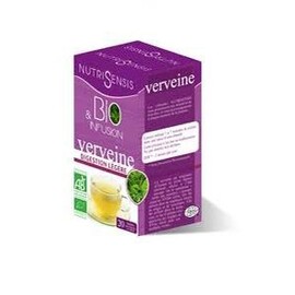 Tisane Verveine Bio, digestion légère - 20 sachets - divers - Nutrisensis -137189