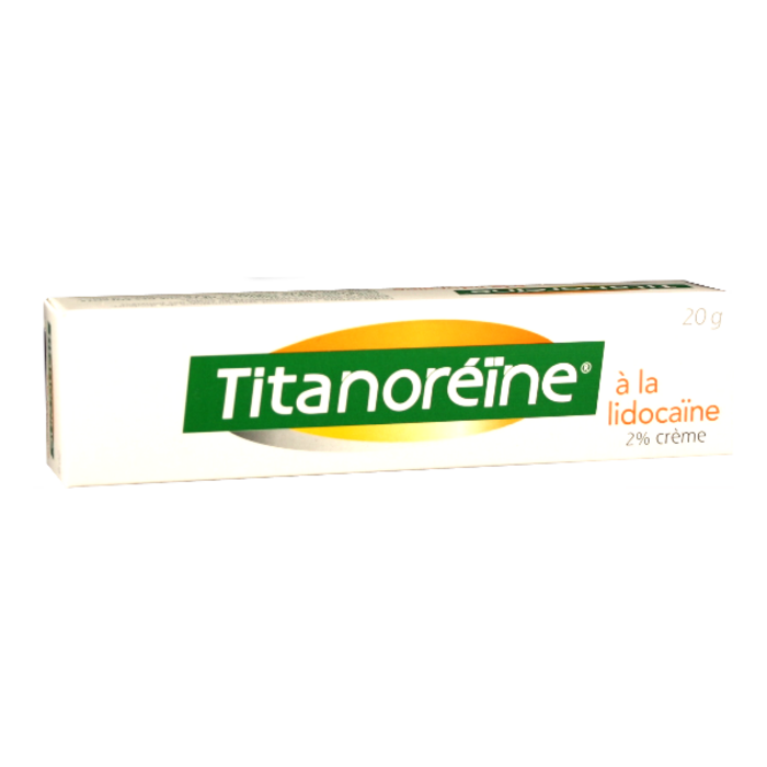 Titanoreine à la lidocaine 2% crème - 20g Johnson & johnson-192993
