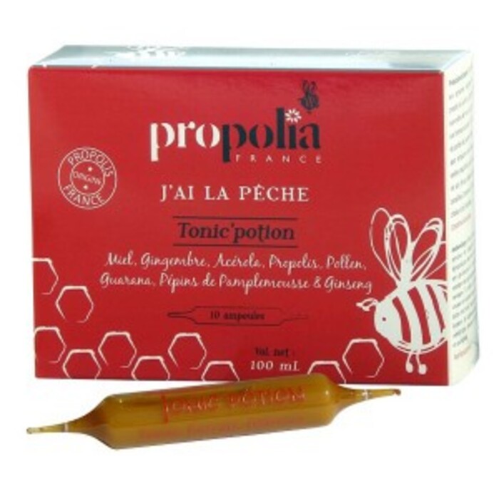 Tonic'potion propolis, miel, gingembre, acérola & pollen... Propolia / apimab-137687