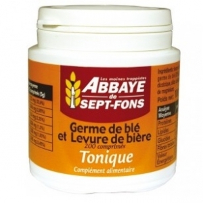 Photo de Tonique (germe de blé et levure de biere) Abbaye de sept-fons Tonique (germe de blé et levure de biere) Abbaye de sept-fons-11969