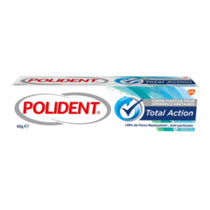 Photo de Total action crème fixative 40g Polident Total action crème fixative 40g Polident-212507