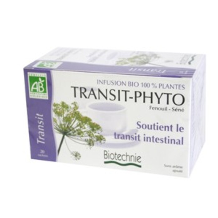 Photo de Transit phyto infusion bio - 20 sachets Biotechnie Transit phyto infusion bio - 20 sachets Biotechnie-134305