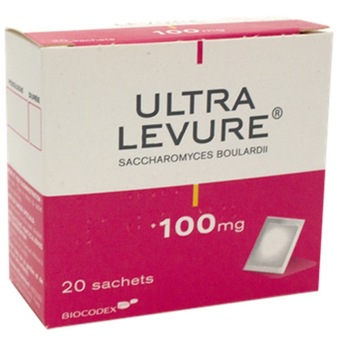 Ultra-levure 100mg - 20 sachets Biocodex-192798