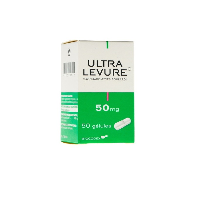 Ultra-levure lyophilise - 50 gelules Biocodex-192953