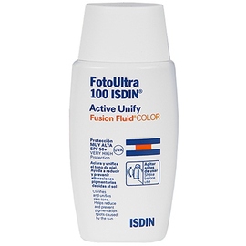 Uv care fotoultra active unify fusion fluid color spf50+ 50ml - isdin -202943