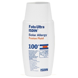 Uv care fotoultra solar allergy fusion fluid spf100+ 50ml - isdin -202945