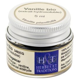 Vanille hydrosoluble - 5.0 ml - huiles essentielles 2 ml et 5 ml - herbes et traditions -1929