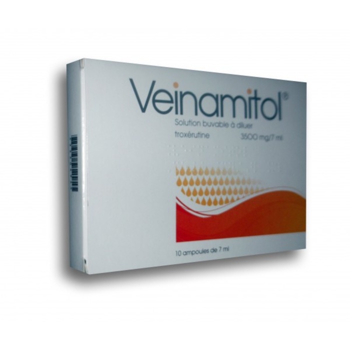 Photo de Veinamitol 3500mg/ - 10 ampoules x Negma Veinamitol 3500mg/ - 10 ampoules x Negma-193012