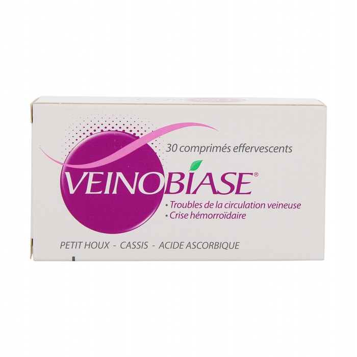 Photo de Veinobiase - 30 comprimés effervescents Laboiratoires fournier Veinobiase - 30 comprimés effervescents Laboiratoires fournier-192652