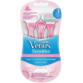 Venus sensitive - 3 rasoirs jetables - gillette -205039