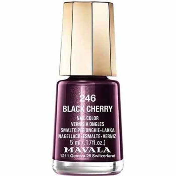 Photo de Vernis à ongles black cherry 246 Mavala Vernis à ongles black cherry 246 Mavala-147246
