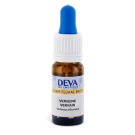 Verveine bio - 10.0 ml - Elixirs floraux Deva bio - Deva Calme, modération, respect des autres-15676