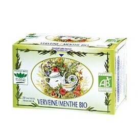 Verveine / Menthe - 20.0 unites - Tisanes simples Bio - Romon nature -16204