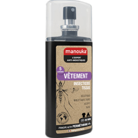 Vêtement spray anti-moustiques tissus 75ml - manouka -144772
