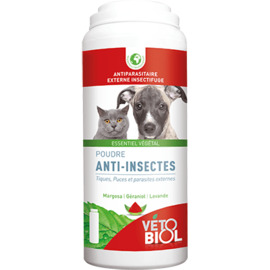 Vetobiol poudre anti-insectes 100g - vétobiol -216351