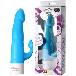Vibro rabbit softline carol bleu - stoys -221002