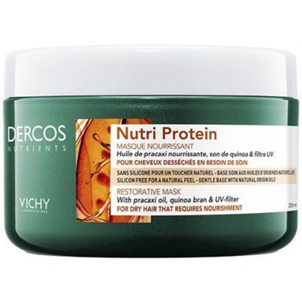 Photo de Vichy dercos nutrients nutri protein masque nourrissant 250ml Vichy Vichy dercos nutrients nutri protein masque nourrissant 250ml Vichy-223163