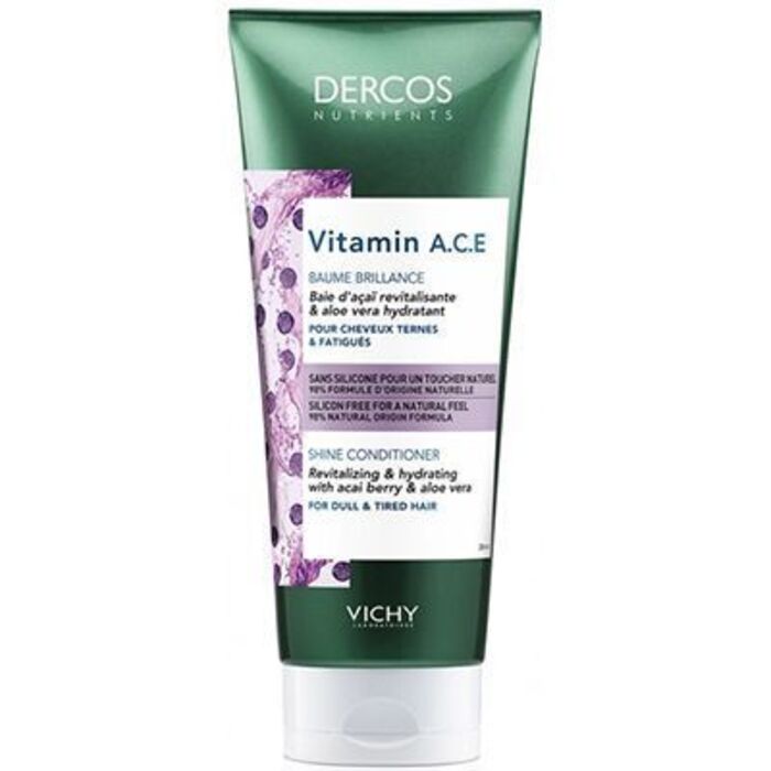 Photo de Vichy dercos nutrients vitamin a.c.e baume brillance 200ml Vichy Vichy dercos nutrients vitamin a.c.e baume brillance 200ml Vichy-223162