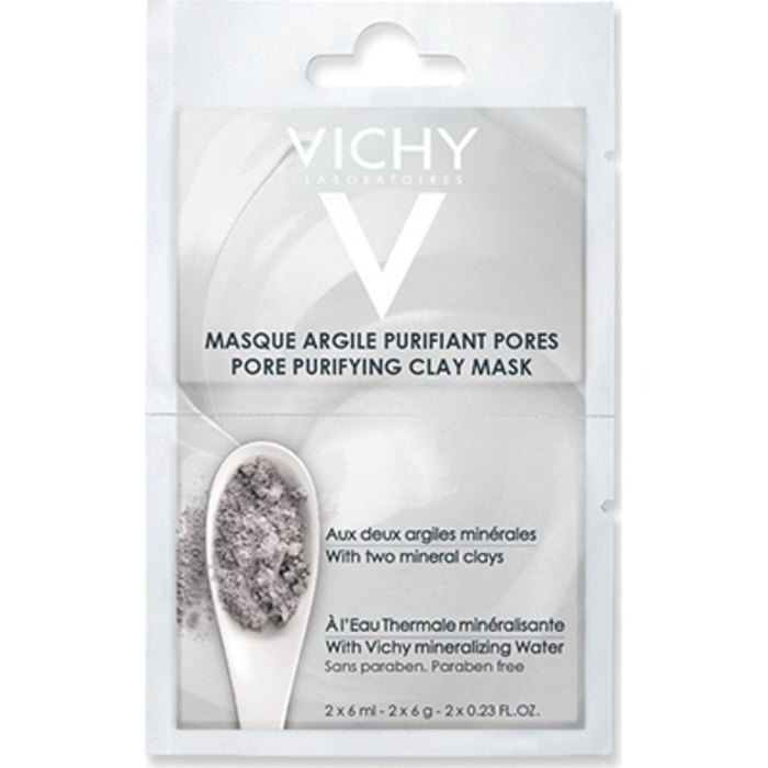 Photo de Vichy masque argile purifiant pores - 2x6ml Vichy Vichy masque argile purifiant pores - 2x6ml Vichy-205532