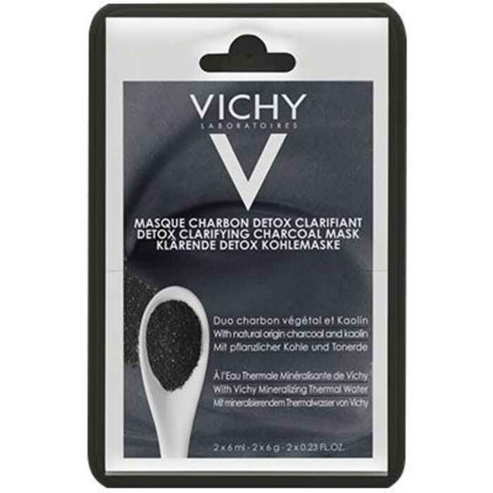 Photo de Vichy masque charbon detox clarifiant 2x6ml Vichy Vichy masque charbon detox clarifiant 2x6ml Vichy-222610
