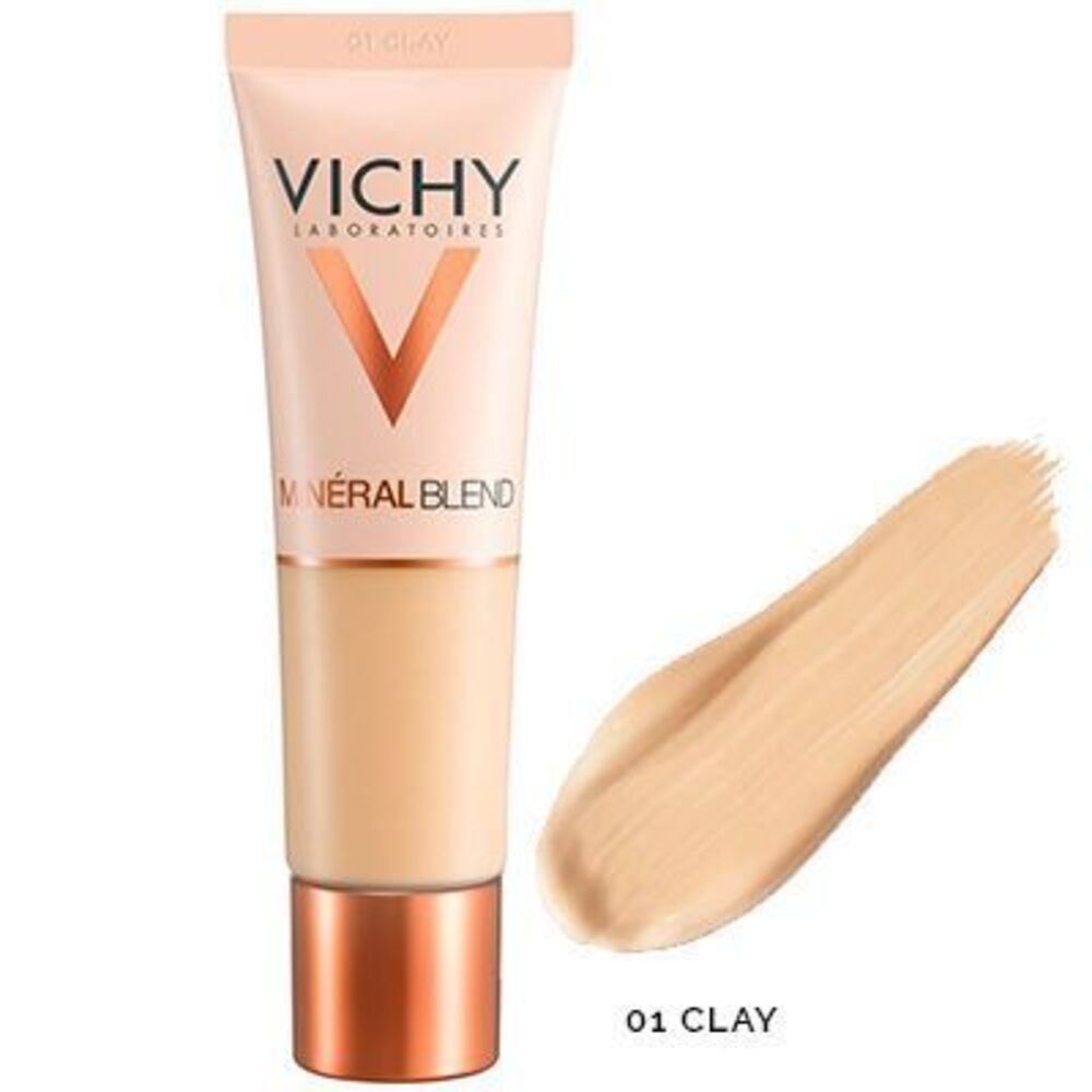 Photo de Vichy mineralblend fond de teint hydratant 01 clay 30ml Vichy Vichy mineralblend fond de teint hydratant 01 clay 30ml Vichy-222764