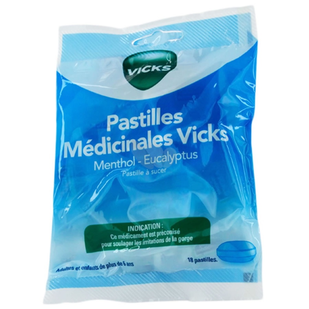 Photo de Vicks pastilles médicinales menthol eucalyptus Procter & gamble Vicks pastilles médicinales menthol eucalyptus Procter & gamble-193062