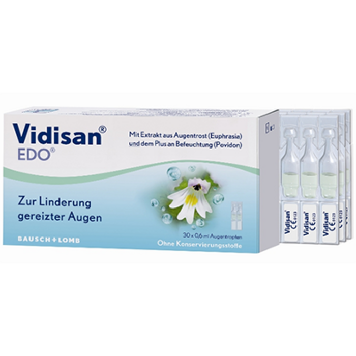 Photo de Vidisan edo 10 unidoses de 0,6 ml Bausch & lomb Vidisan edo 10 unidoses de 0,6 ml Bausch & lomb-205430