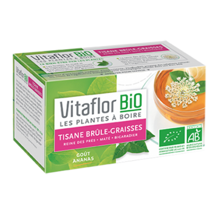 Photo de Vitaflor bio tisane brûle-graisses Vitaflor Vitaflor bio tisane brûle-graisses Vitaflor-197693
