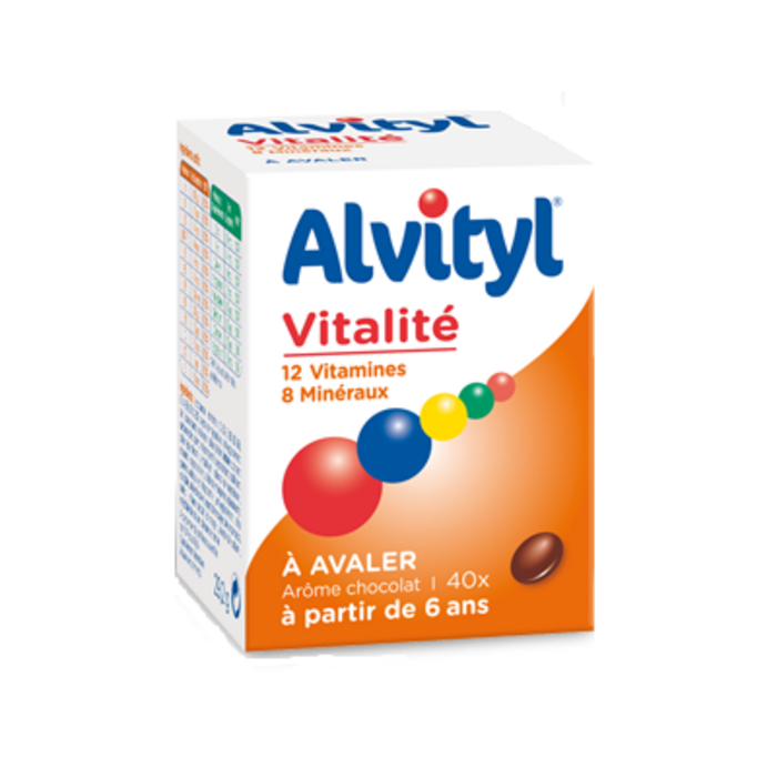 Photo de Vitalité - 40 comprimés à avaler Alvityl Vitalité - 40 comprimés à avaler Alvityl-147725