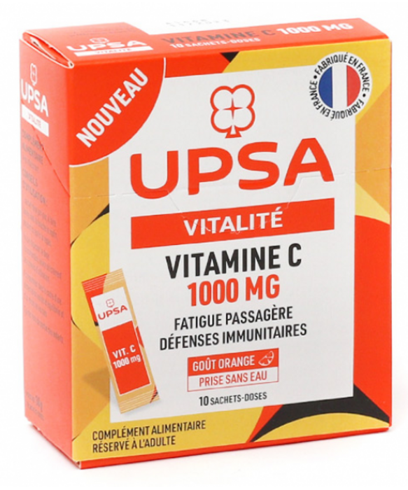 Photo de Vitamine c 1000mg dose 10 Upsa Vitamine c 1000mg dose 10 Upsa-251695