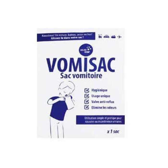 Photo de Vomisac sac vomitoire Biosynex Vomisac sac vomitoire Biosynex-219559