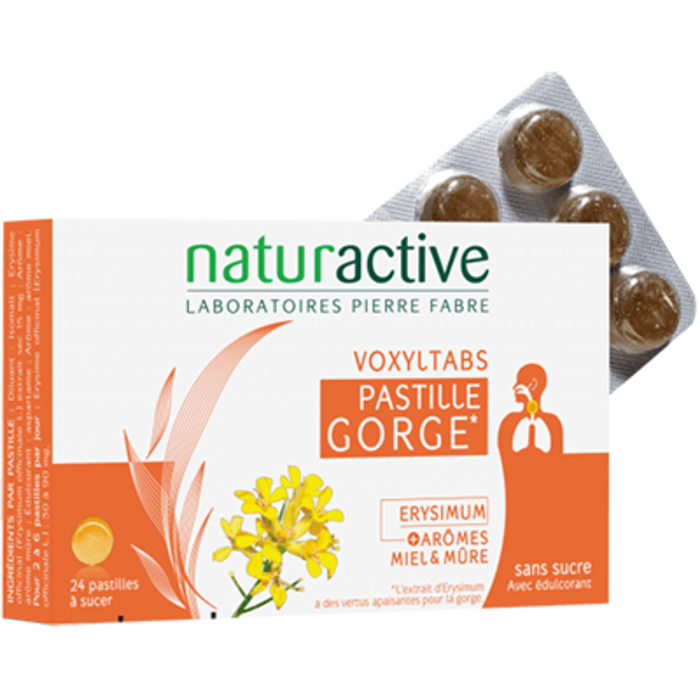 Photo de Voxyltabs 24 pastilles gorge à sucer Naturactive Voxyltabs 24 pastilles gorge à sucer Naturactive-215480