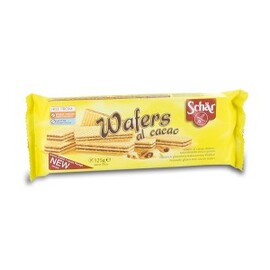 Wafers al cacao, gaufrettes au cacao - 125 g - divers - Schar -138185