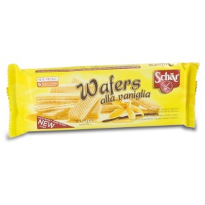 Photo de Wafers alla vaniglia, gauffrettes à la vanille - 125 g Schar Wafers alla vaniglia, gauffrettes à la vanille - 125 g Schar-138184
