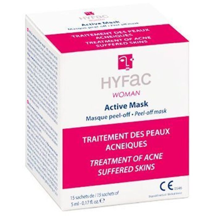 Photo de Woman active mask masque peel-off 15 sachets x 5ml Hyfac Woman active mask masque peel-off 15 sachets x 5ml Hyfac-219440