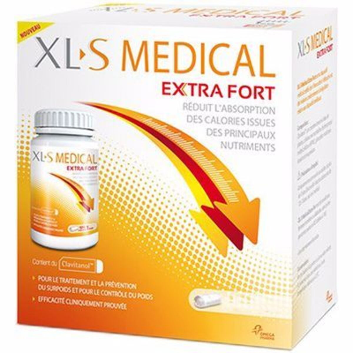 Xls medical extra fort 40 comprimés - xls médical - Achat au meilleur ...