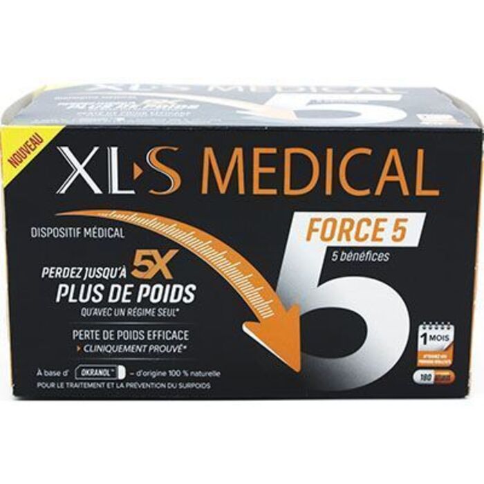 Xls medical force 5 180 capsules - xls médical - Achat au ...