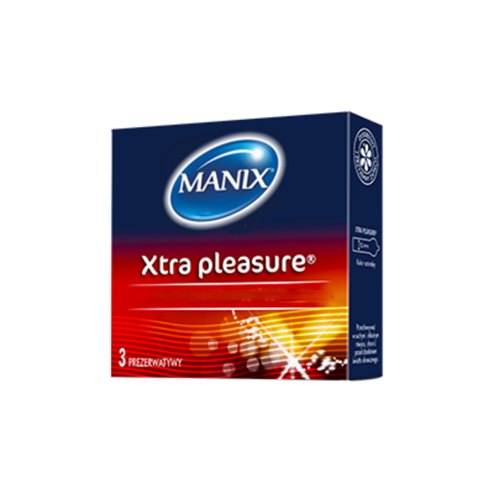 Xtra pleasure 3 préservatifs Manix-215465