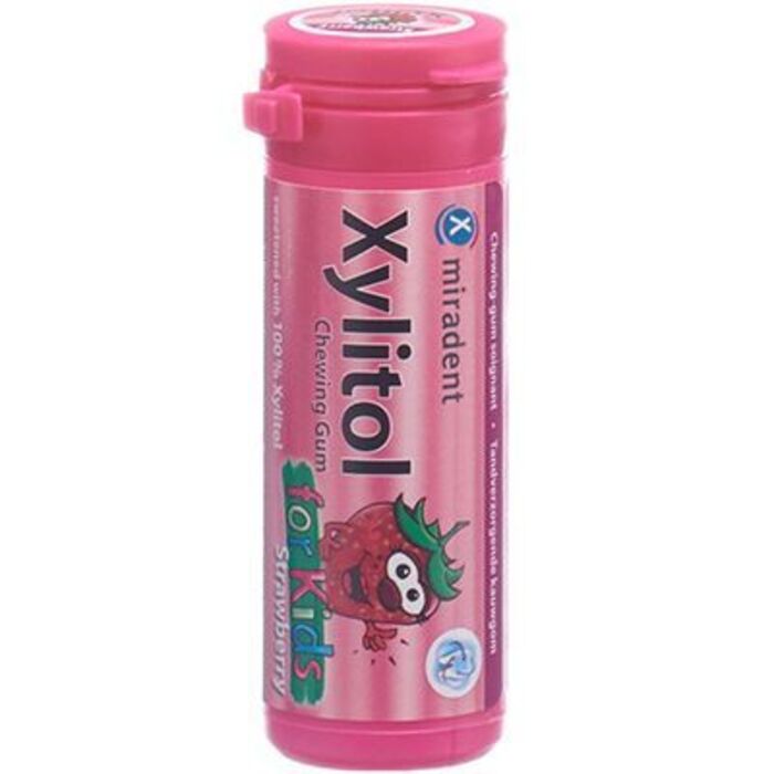Xylitol for kids fraise 30 Miradent-225566