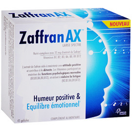Zaffran ax - 45 gélules - omega pharma -205563