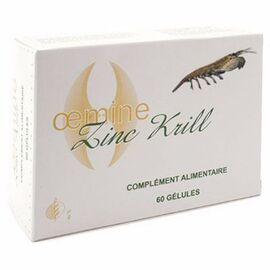 Zinc krill 60 gélules - divers - oemine -140130